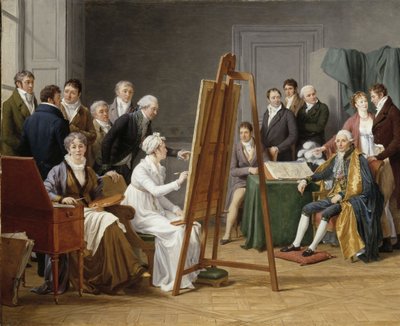 De tijd in het atelier van Madame Vincent door Marie Gabrielle Capet