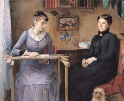 Thuis of Intimiteit, 1885 door Marie Louise Catherine Breslau