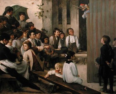 Guignol in het dorp door Marie Mrs Dujardin Beaumetz Petiet