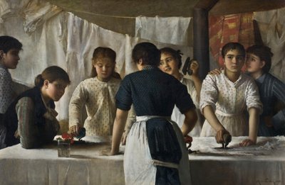 Wasserijsters, 1882 door Marie Petiet