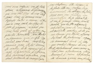 Autograaf brief aan Philippe Moulceau, Livry, 25 oktober 1686 door Marie de Rabutin Chantal Sévigné
