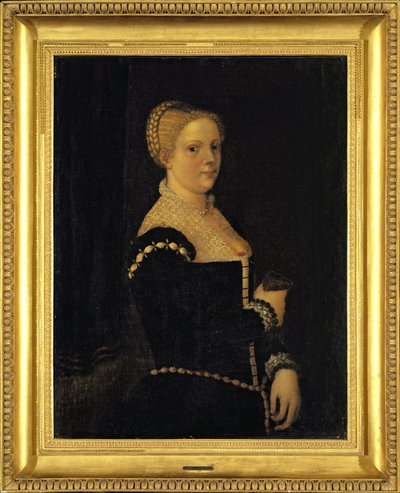 Zelfportret van de kunstenaar door Marietta Robusti Tintoretta