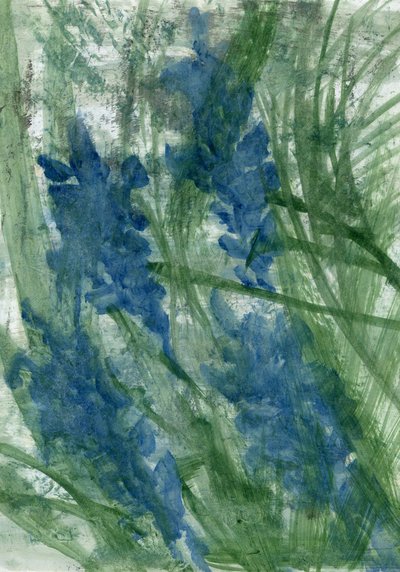Blauwe Bloemen door Marina Falco