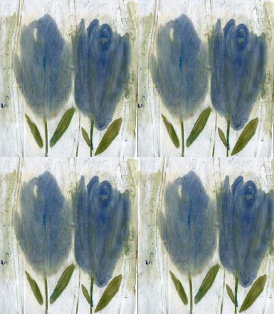 Blauwe Tulpen door Marina Falco
