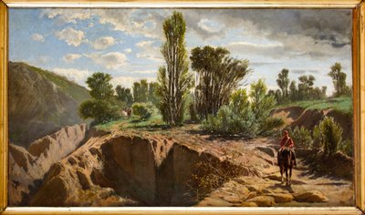 Landschap met rijdende Garibaldianen door Mario Di Scovolo