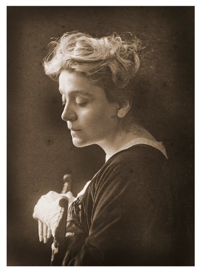 Portret van Eleonora Duse, ca. 1910 door Mario Nunes Vais