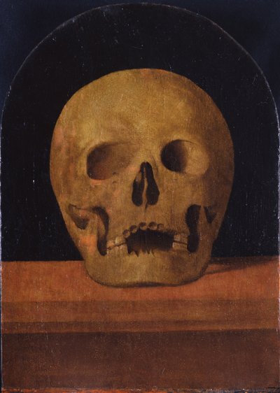Memento mori. De achterkant van het drieluik, 1500 door Mariotto Albertinelli