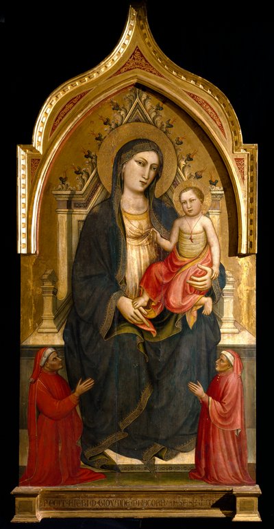 Maagd met kind door Mariotto di Nardo