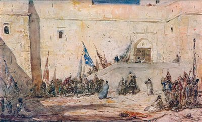 Een feestdag door Marius Bauer