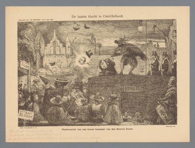 De laatste klucht in Oud-Hollandt door Marius Bauer