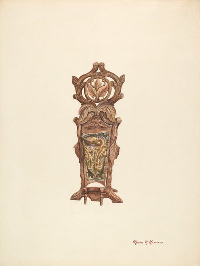 Laarsknecht & Pantoffelhouder, c. 1940 door Marius Hansen