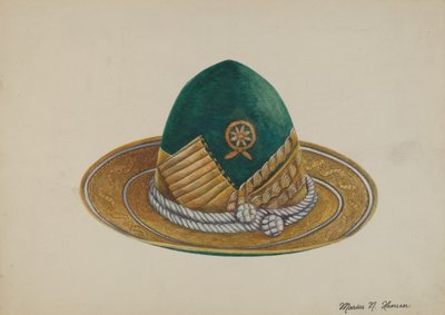 Spaans Zuidwesten: Hoed, ca. 1937 door Marius Hansen