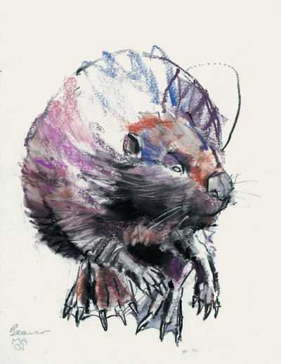 Beaver, 2001 door Mark Adlington
