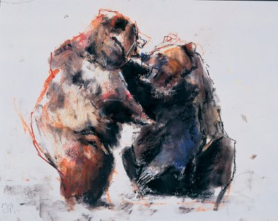 Europese bruine beren, 2001 door Mark Adlington