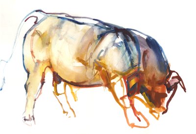 Kleine Stier, 2010 door Mark Adlington