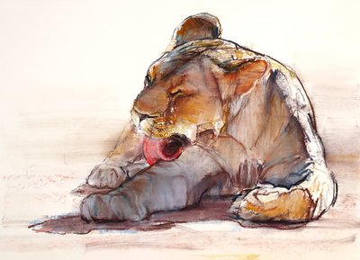 Tongbad, 2019 door Mark Adlington