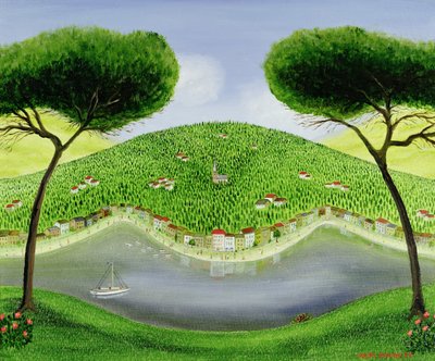 Italiaanse baai door Mark Baring