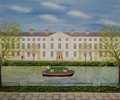 De kanaalschuit door Mark Baring
