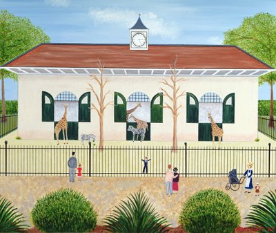 Het Giraffenhuis door Mark Baring