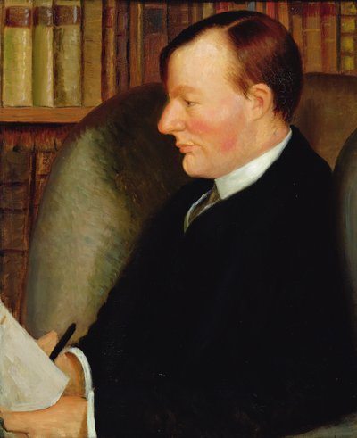 Portret van Thomas Edmund Harvey (1875-1955) door Mark Gertler