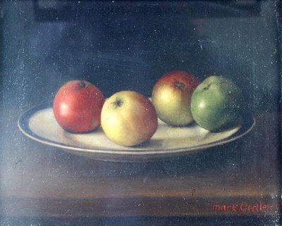 Stilleven met Appels door Mark Gertler