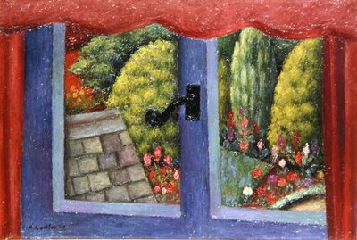Door het raam door Mark Gertler