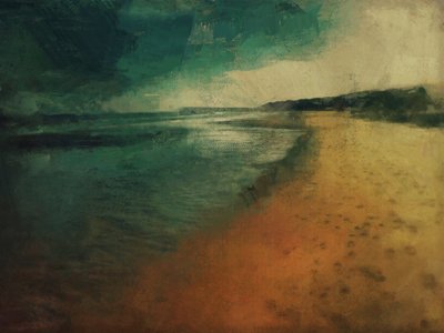 Strand bij Portrush - Noord-Ierland door Mark Gordon