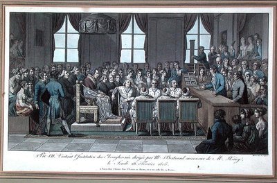 Paus Pius VII bezoekt l