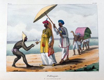 Paleagar, 1828 door Marlet et Cie