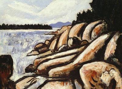 City Point, Vinalhaven, 1937-38 door Marsden Hartley