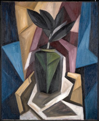 Rubberplant door Marsden Hartley