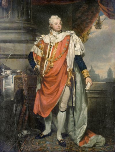 William, Hertog van Clarence door Martin Archer (studio of) Shee