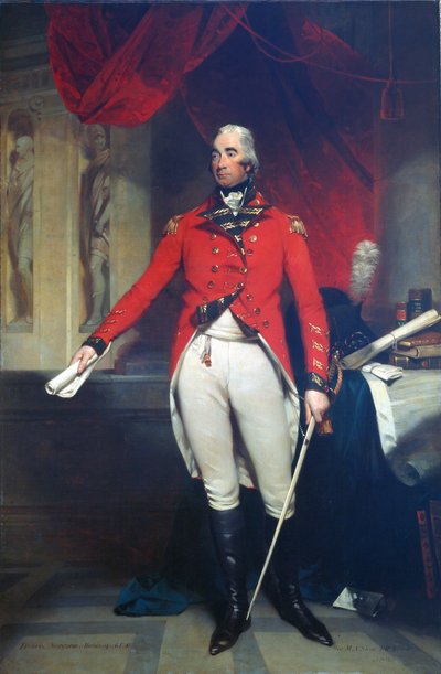 Francis Rawdon Hastings (1754-1862) 2e Graaf van Moira, c.1804 door Martin Archer Shee