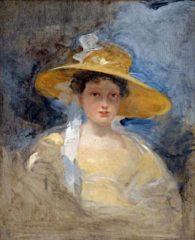 Portret van prinses Victoria, toekomstige koningin Victoria door Martin Archer Shee