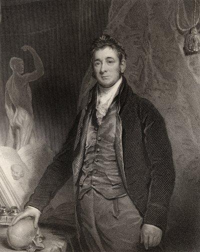 Sir Anthony Carlisle, gegraveerd door H. Robinson, uit 