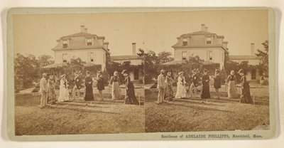 Verblijfplaats van Adelaide Phillipps, Marshfield, Mass. door Martin Chandler