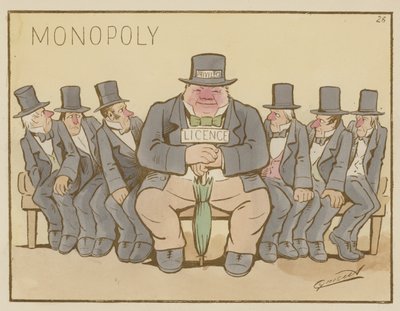 Monopolie door Martin Cynicus Anderson