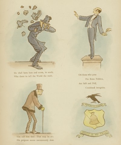Pagina uit De Satires van Cynicus door Martin Cynicus Anderson