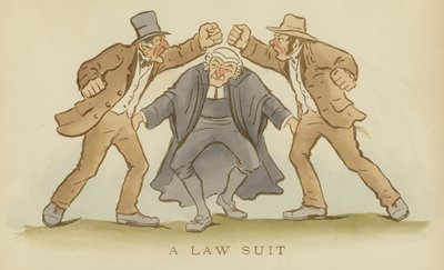 Pagina uit De Satiren van Cynicus door Martin Cynicus Anderson