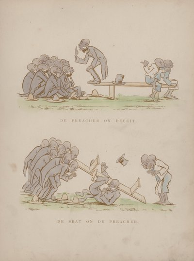 Pagina uit de Humours of Cynicus door Martin  Anderson