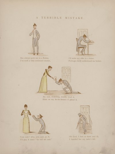 Pagina uit de Humours of Cynicus door Martin  Anderson