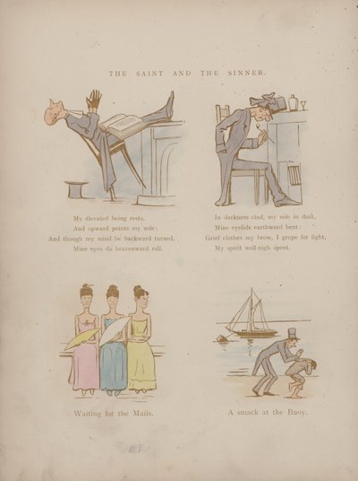 Pagina uit de Humours of Cynicus door Martin  Anderson