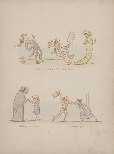 Pagina uit de Humours of Cynicus door Martin  Anderson