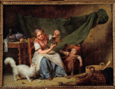 De Vrouw en de Muis door Martin Drölling