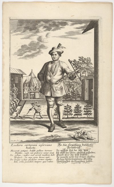 Man met een kruisboog door Martin Engelbrecht
