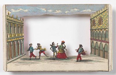 Het Carnaval van Venetië (Kijkdoos) door Martin Engelbrecht