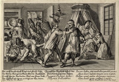 De Pandurs bezoeken de Joden door Martin Engelbrecht