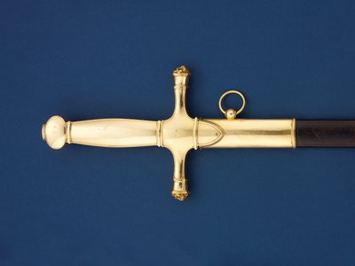 Detail van het Wellington-Hardinge zwaard door Martin Guillaume Biennais
