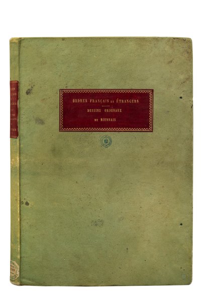 Voorkant van Ordres français et étrangers (boekomslag) door Martin Guillaume Biennais