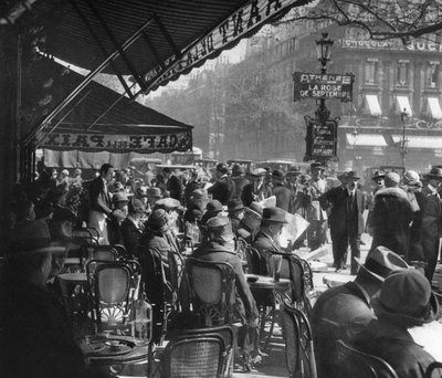 Café de la Paix, Parijs door Martin Hurlimann